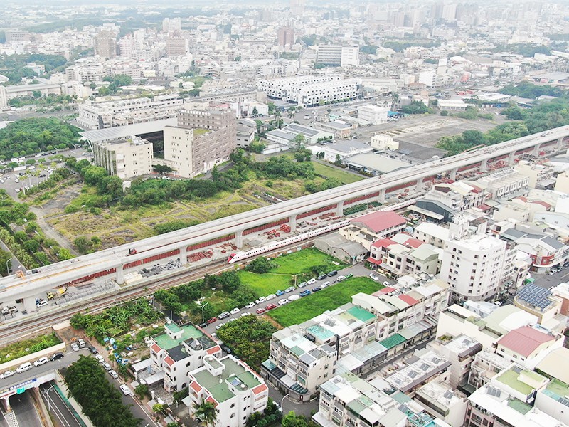 Chiayi Urban Railway Elevation Project – Contract C611: Elevated Railway Bridge and Underbridge Roadworks